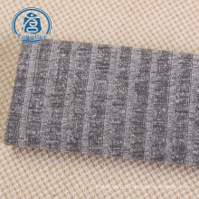 Tissu personnalisé textile à bande 100% de coton de haute qualité tissu hacci